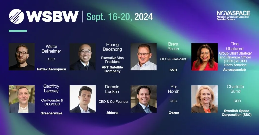 World Space Business Week 2024 - Greenerwave
